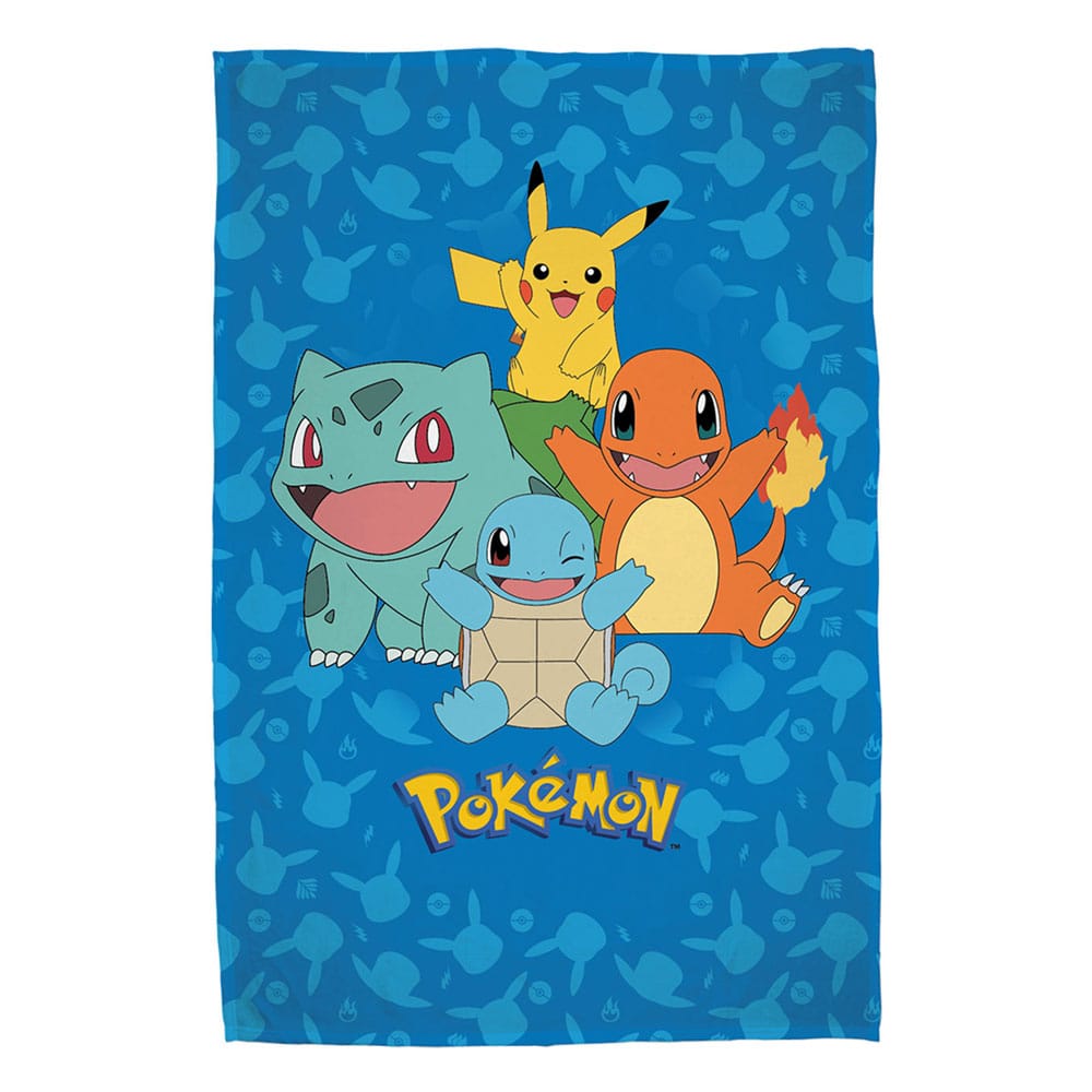Pokemon Fleece Blanket Starter Pokemon 130 x 160 cm P044072