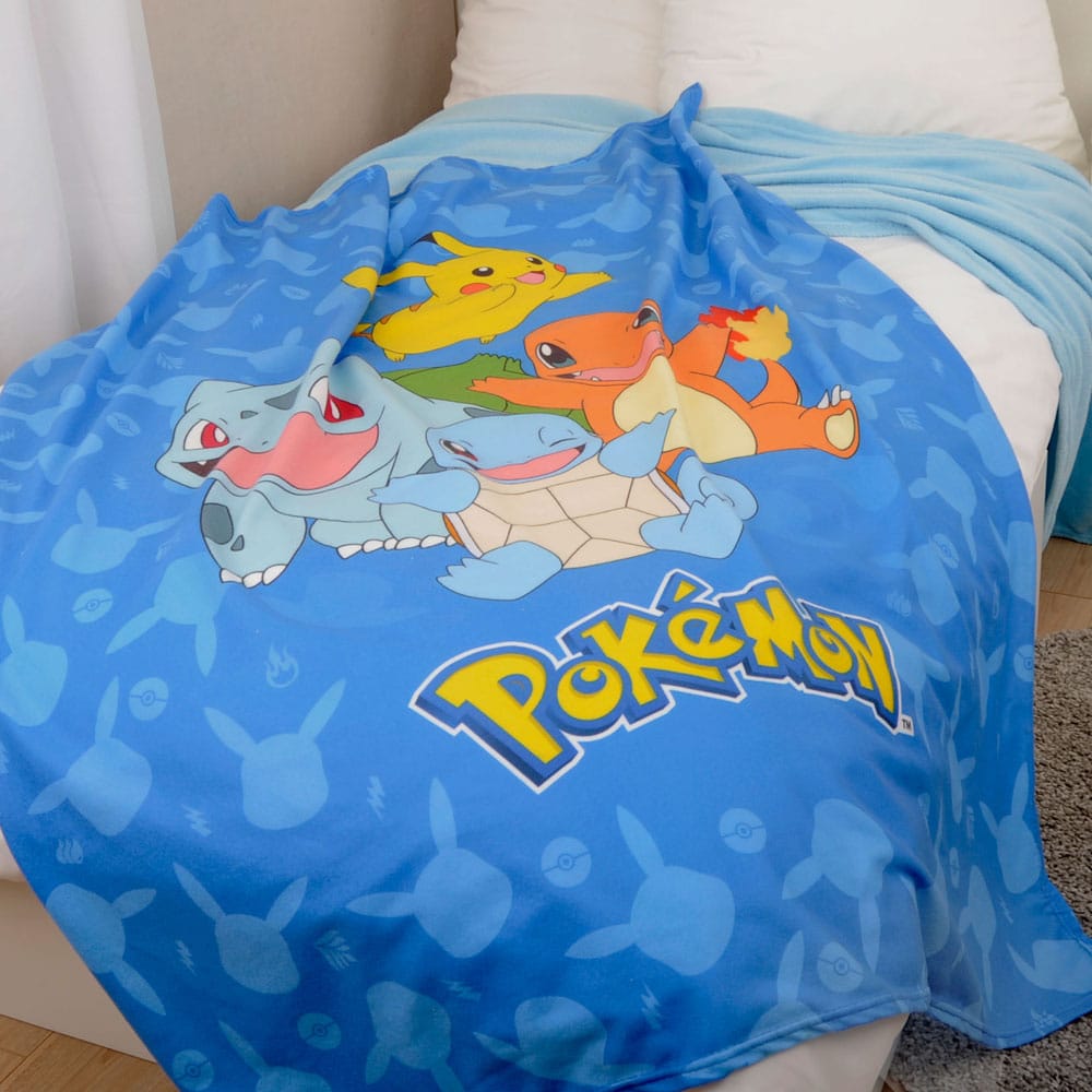 Pokemon Fleece Blanket Starter Pokemon 130 x 160 cm P044072