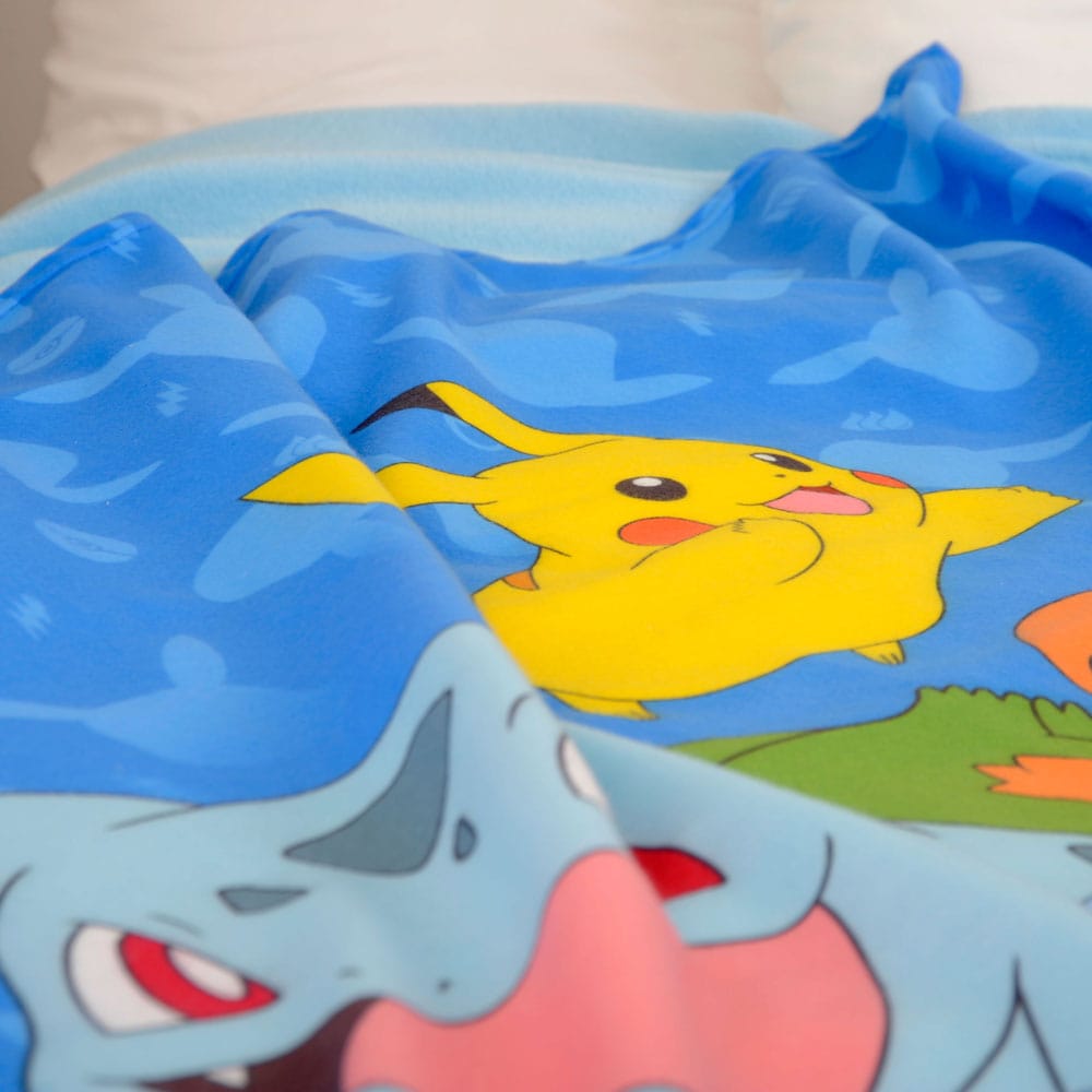 Pokemon Fleece Blanket Starter Pokemon 130 x 160 cm P044072