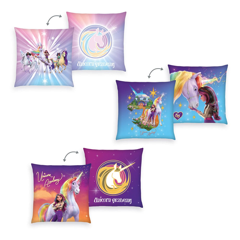 Unicorn Academy Pillow Magic 40 x 40 cm Assortment (15) P044150