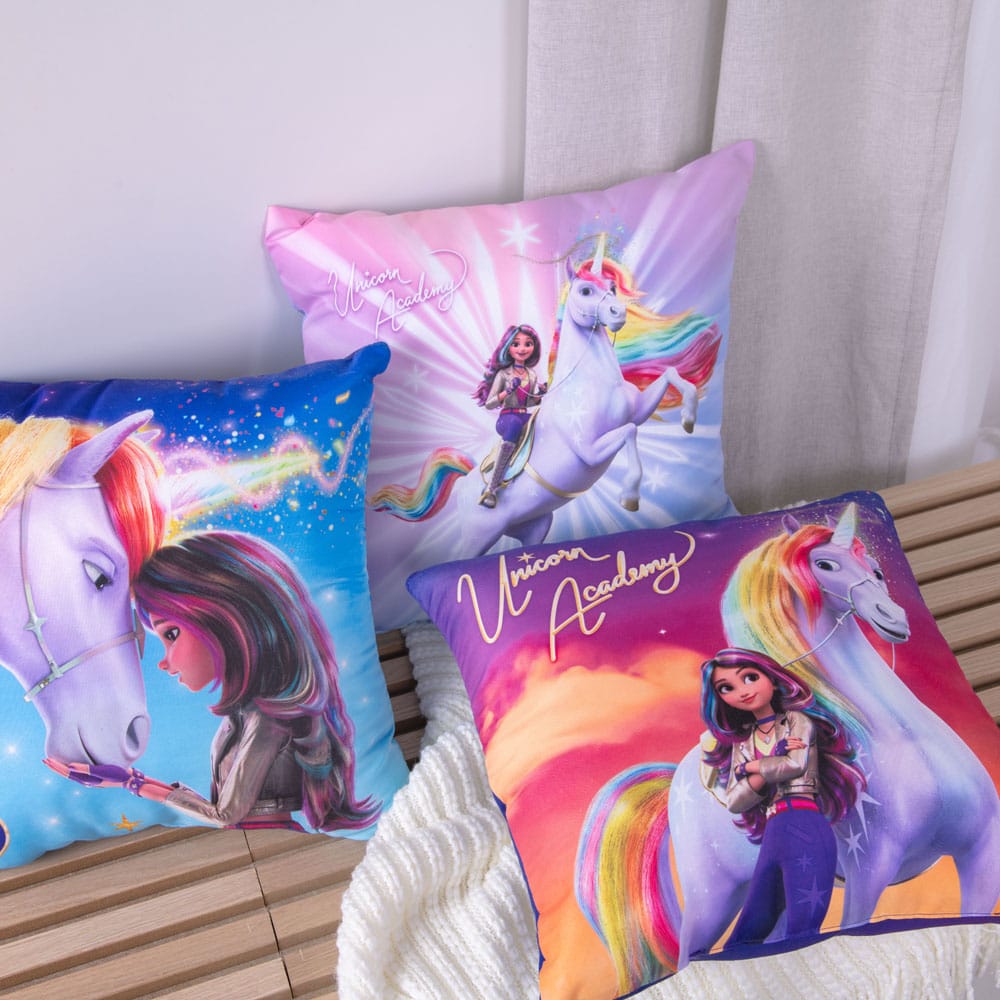 Unicorn Academy Pillow Magic 40 x 40 cm Assortment (15) P044150