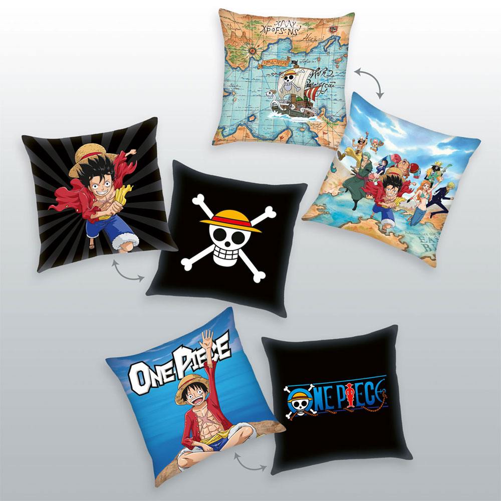 One Piece Pillows 3-Pack Characters 40 x 40 cm P044153