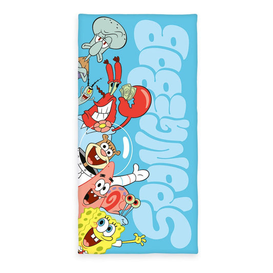 SpongeBob Squarepants Velour Towel 75 x 150 cm P044173