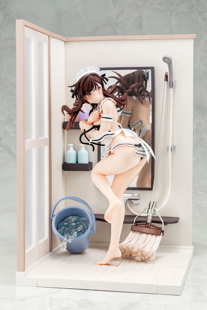 Rent-A-Girlfriend PVC Statue 1/6 Chizuru Mizuhara Maid Bikini de cleanup 24 cm P044263