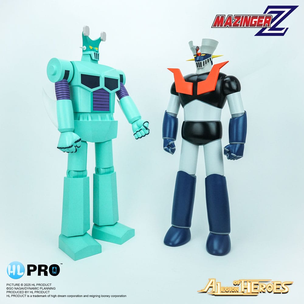 Mazinger Z Legion of Heroes Vinyl Figure Mazinger Z Silver Color 40 cm P044269