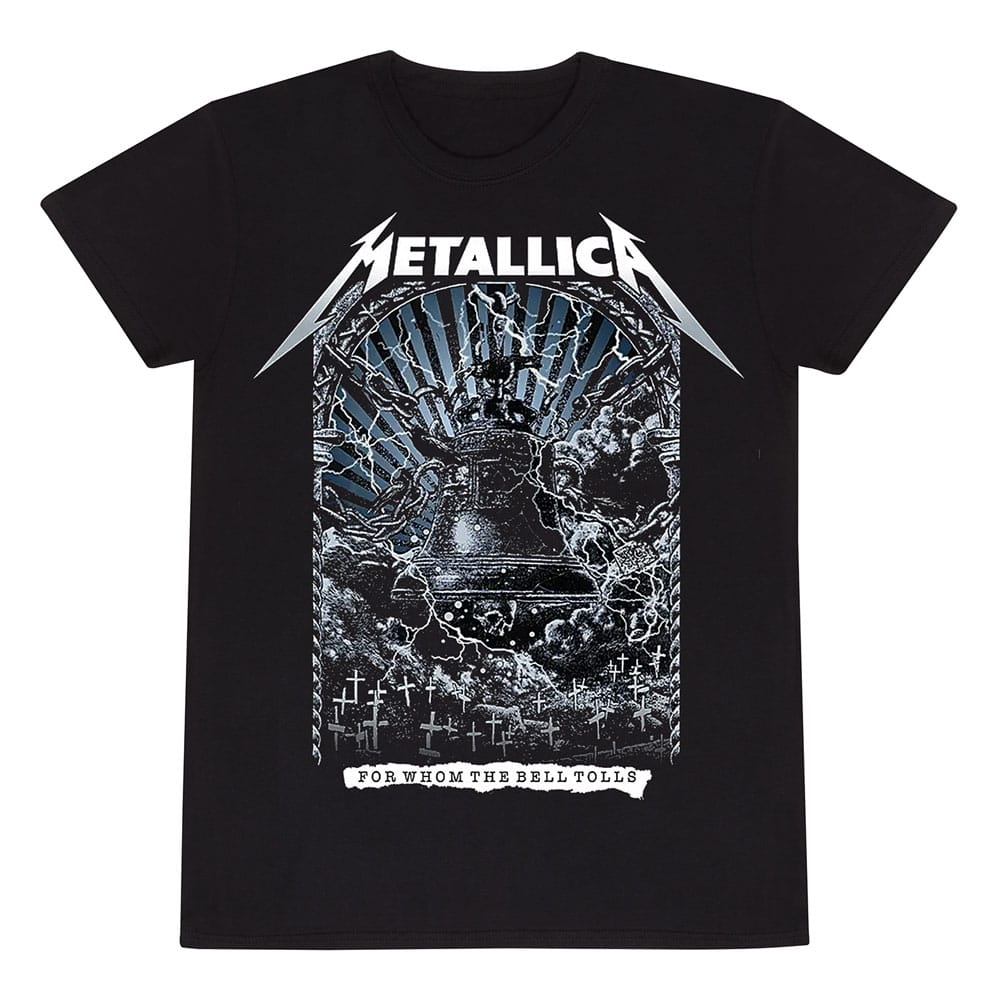 Metallica T-Shirt For Whom The Bells Toll Black Size XL P044282