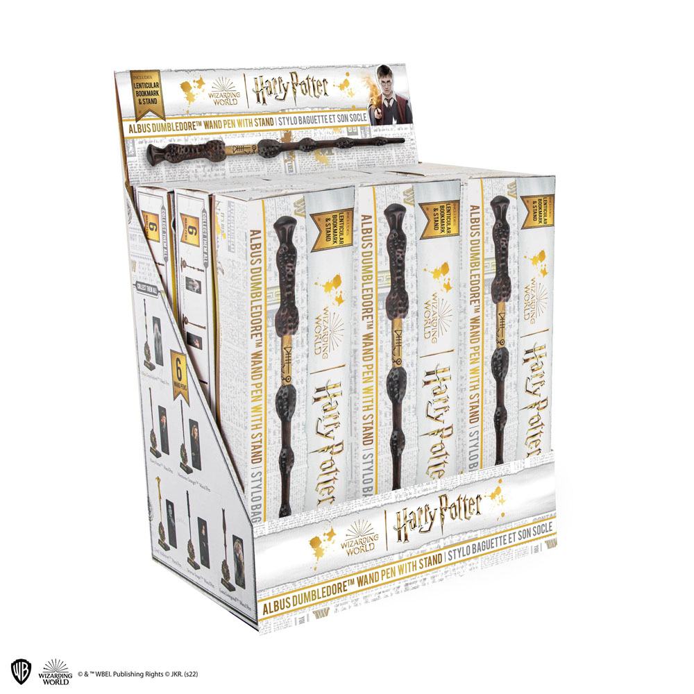 Harry Potter Pen and Desk Stand Albus Dumbledore Wand Display (9) P044679