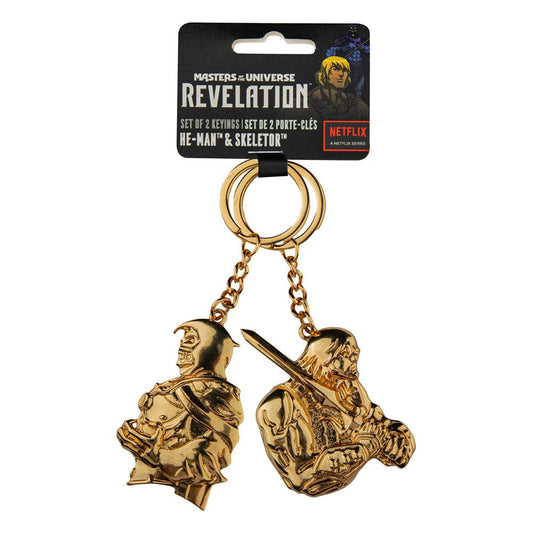 Masters of the Universe - Revelation: Keychain 2-Pack He Man & Skeletor P044695