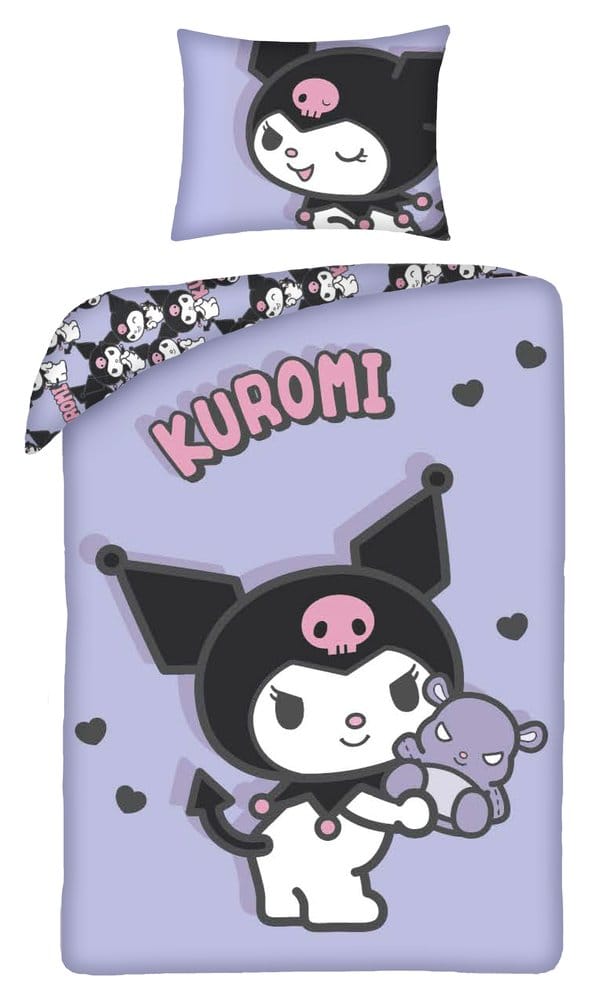 Sanrio Duvet Set Kuromi Ver. 1 140 x 200 cm / 70 x 90 cm P072450