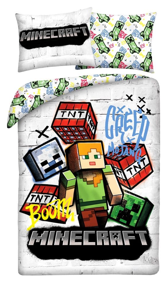 Minecraft Duvet Set Ver. 11 140 x 200 cm / 70 x 90 cm P072455