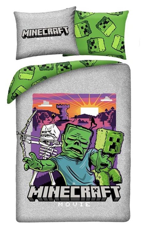 Minecraft Movie Duvet Set Ver. 1 140 x 200 cm / 70 x 90 cm P072459