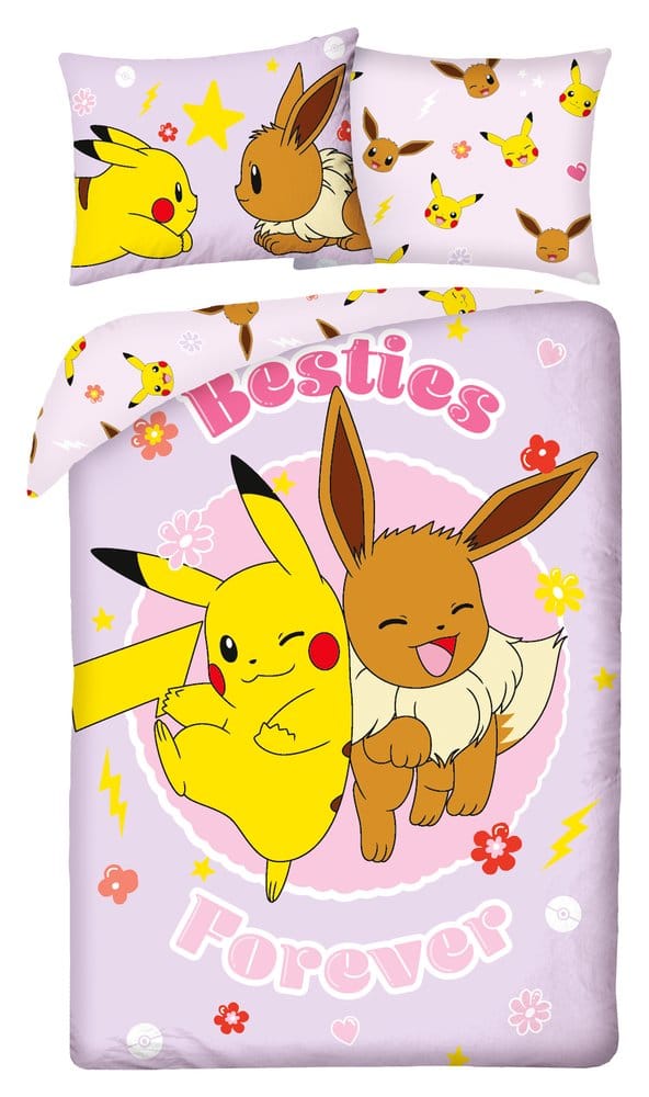 Pokemon Duvet Set Ver. 19 140 x 200 cm / 70 x 90 cm P072464