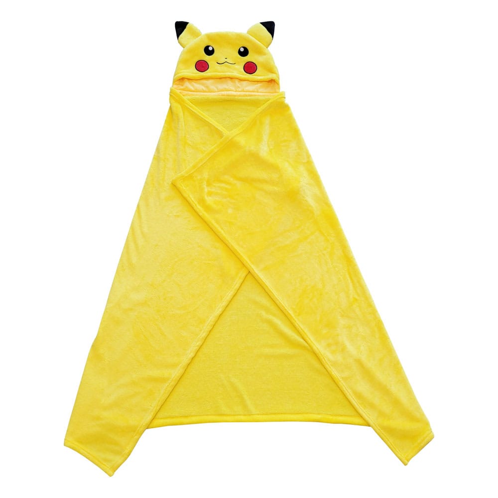 Pokémon Coral Hooded Blanket Pikachu 120 x 150 cm P044864