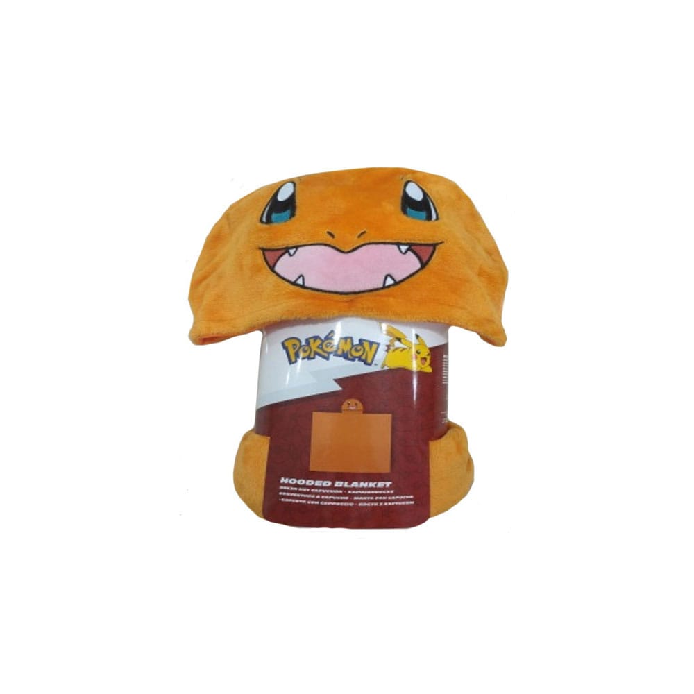 Pokemon Coral Hooded Blanket Charmander 120 x 150 cm
