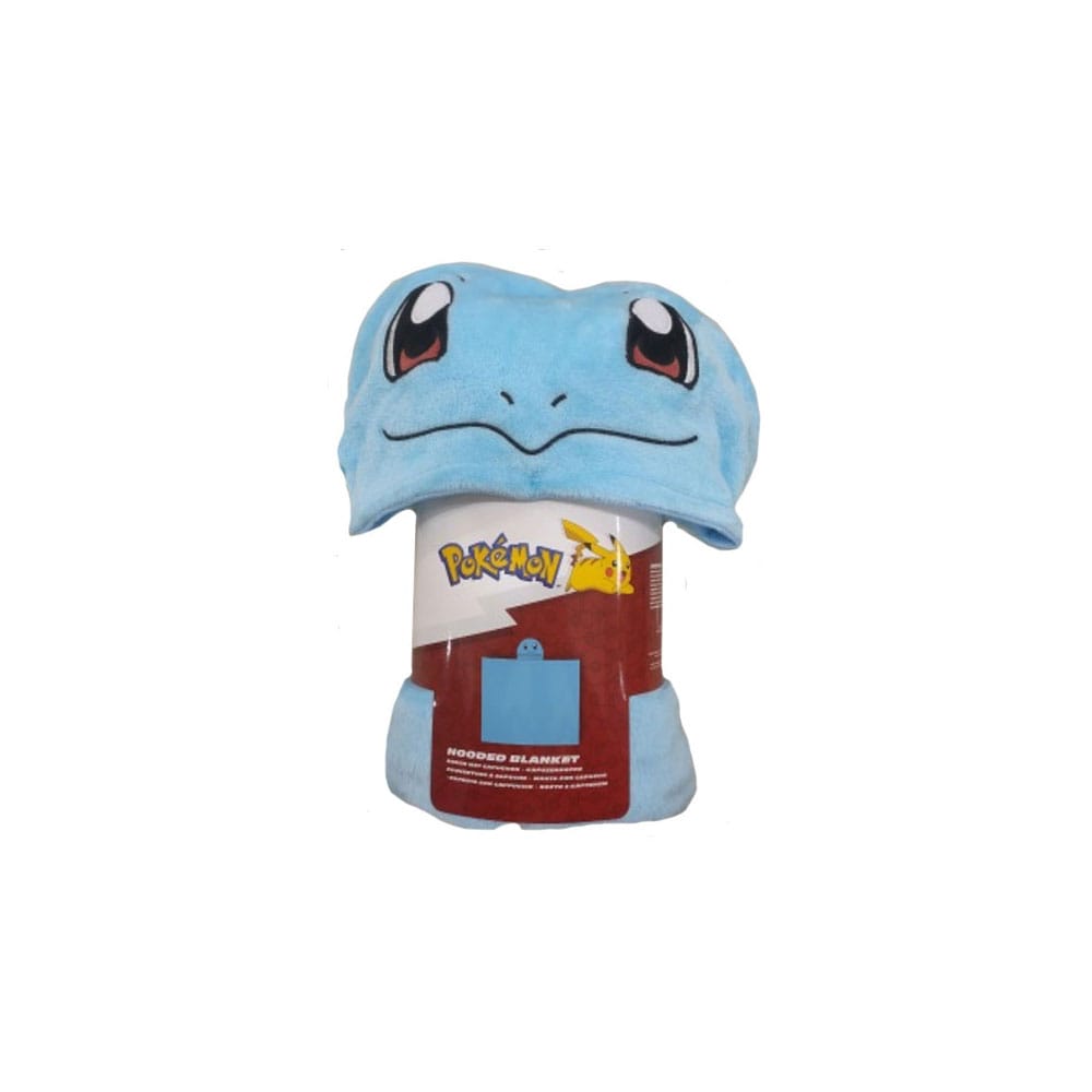 Pokemon Coral Hooded Blanket Squirtle 120 x 150 cm