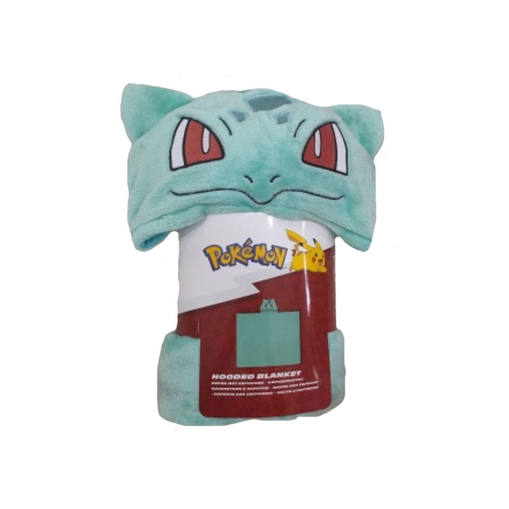 Pokémon Coral Hooded Blanket Bulbasaur 120 x 150 cm P044877