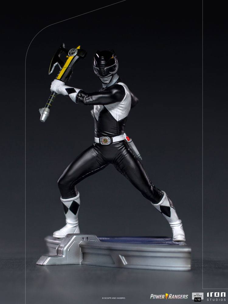 Power Rangers BDS Art Scale Statue 1/10 Black Ranger 17 cm P045033