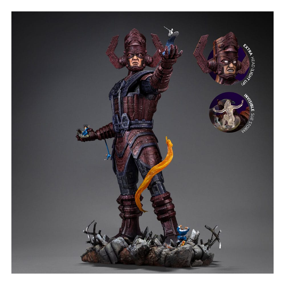 Fantastic Four Demi Art Scale Statue 1/20 Galactus Battle Diorama Deluxe 80 cm P045073
