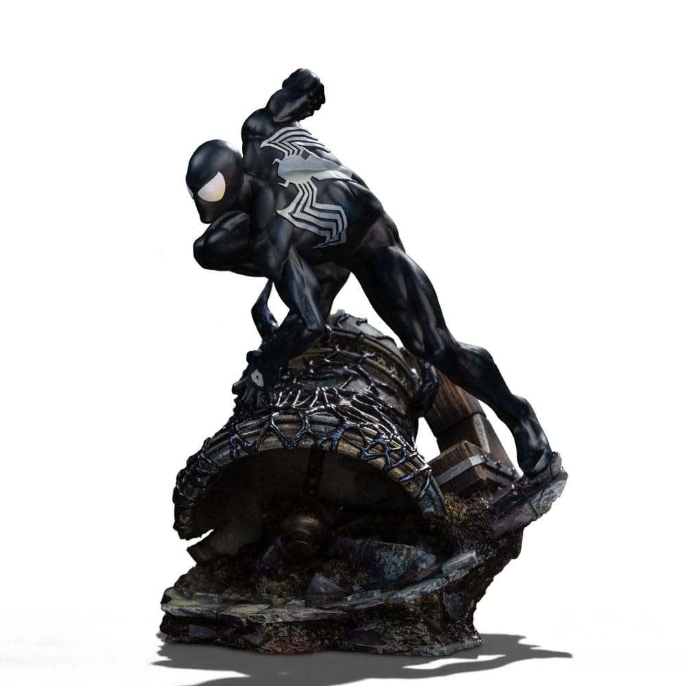 Marvel BDS Art Scale Statue 1/10 Spider-Man Black Costume 20 cm P045082