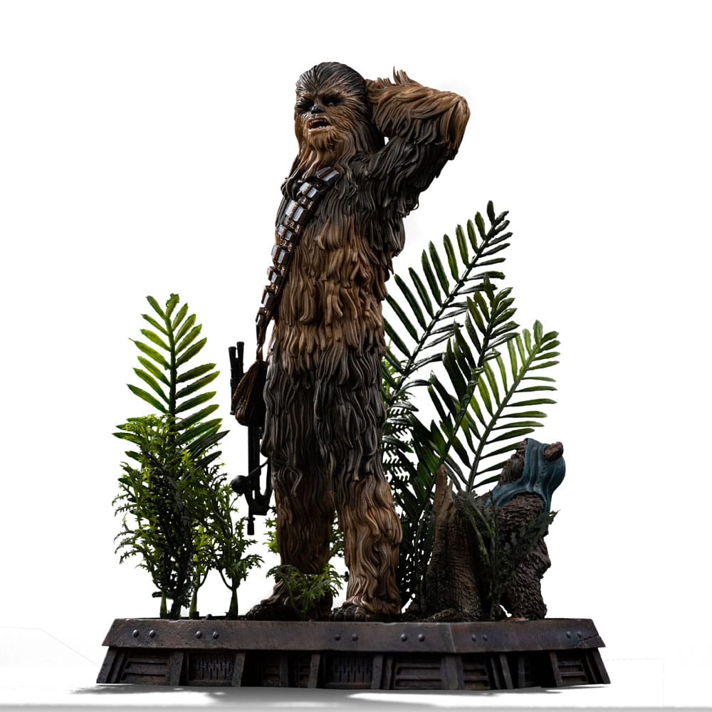 Star Wars Episode VI Art Scale Statue 1/10 Chewbacca and Tokkat 22 cm P045091