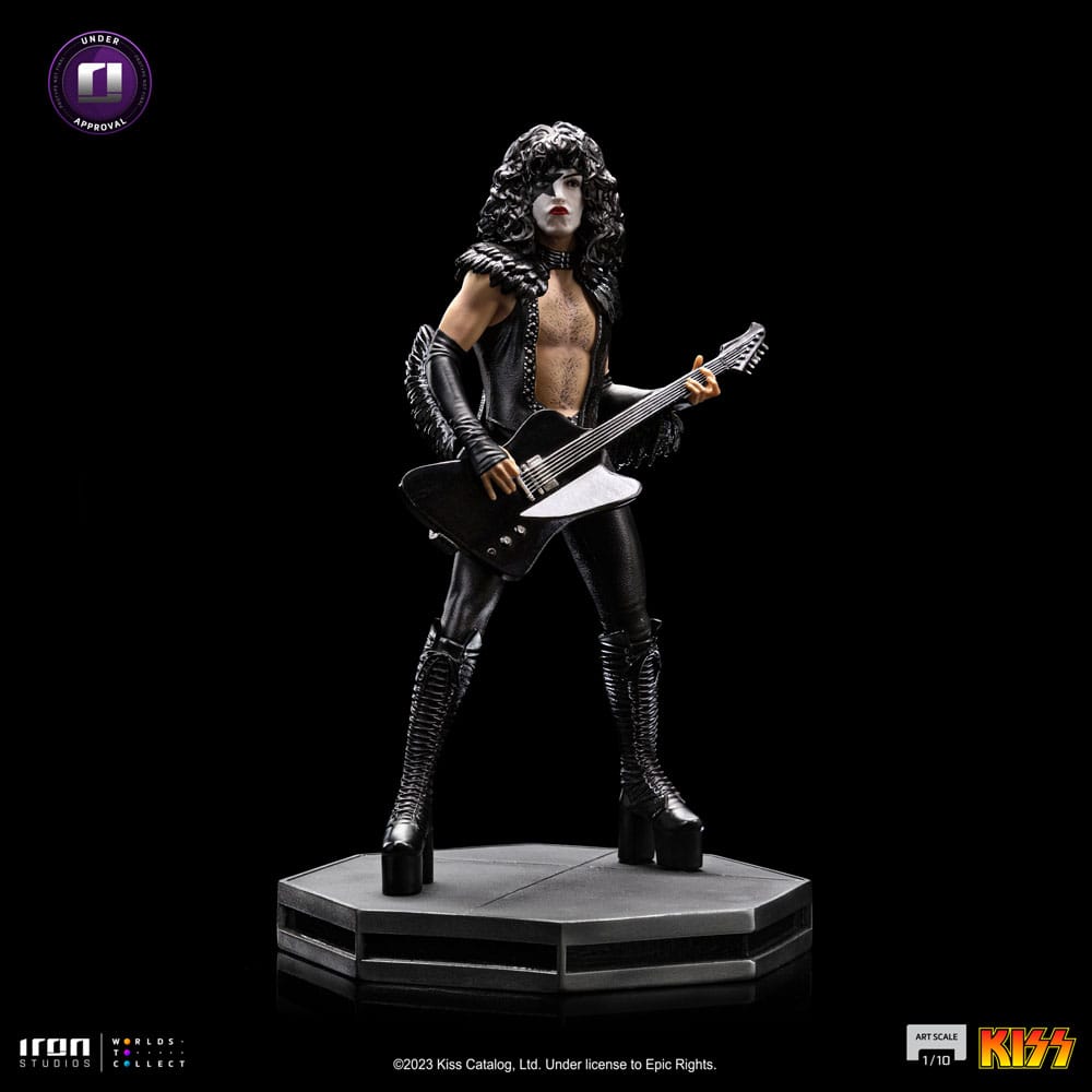 Kiss Art Scale Statue 1/10 Paul Stanley 22 cm P045146