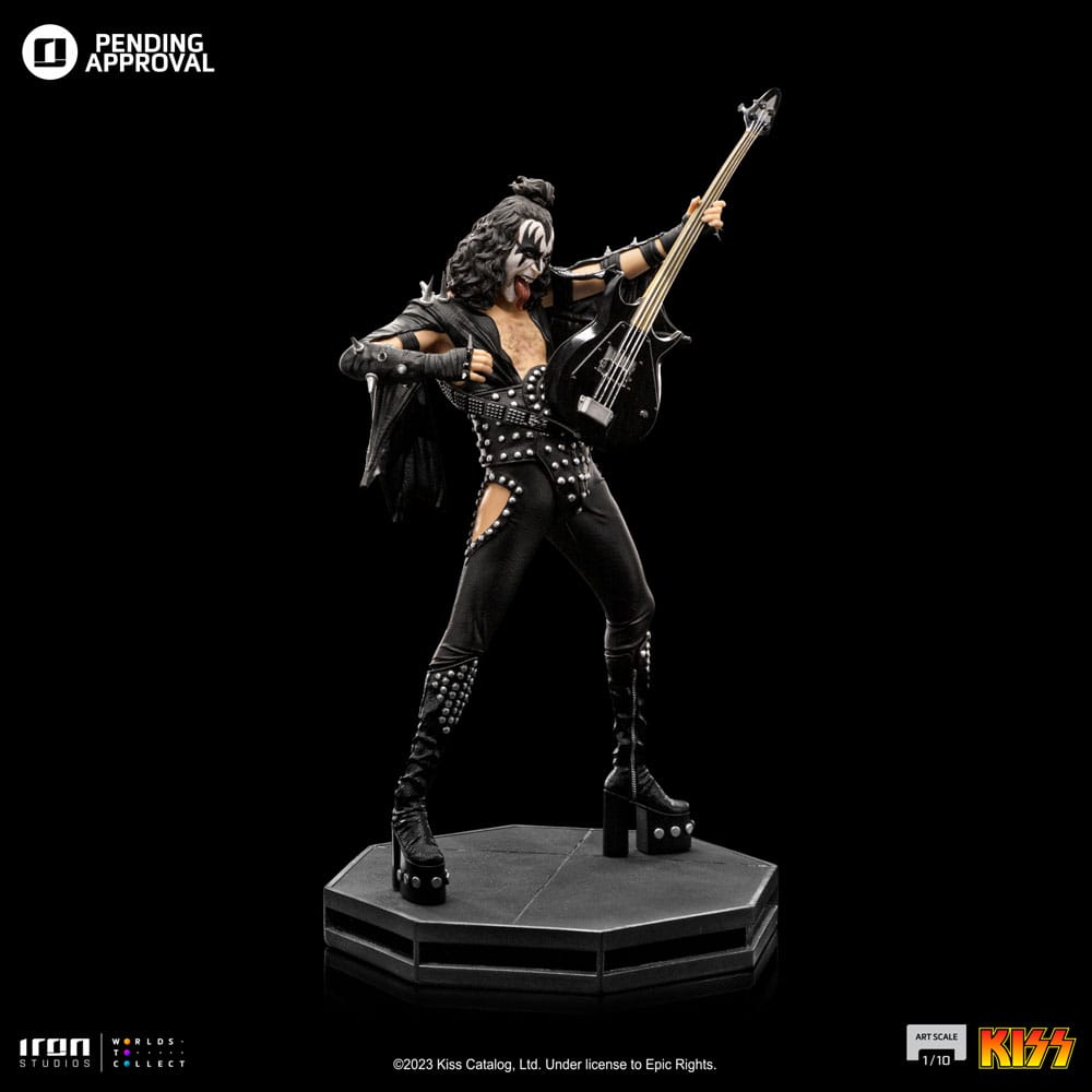 Kiss Art Scale Statue 1/10 Gene Simons Limited Edtition 26 cm P045148