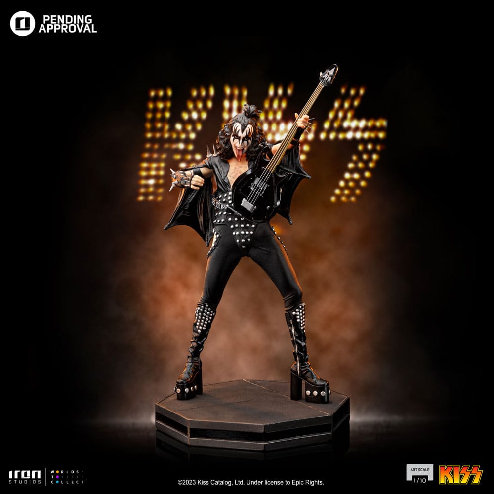 Kiss Art Scale Statue 1/10 Gene Simons Limited Edtition 26 cm P045148