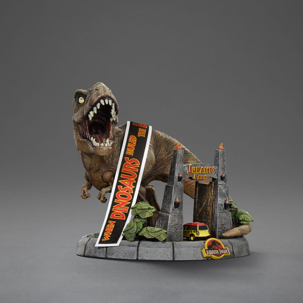 Jurassic Park Mini Co. PVC Figure T-Rex Illusion Deluxe 15 cm