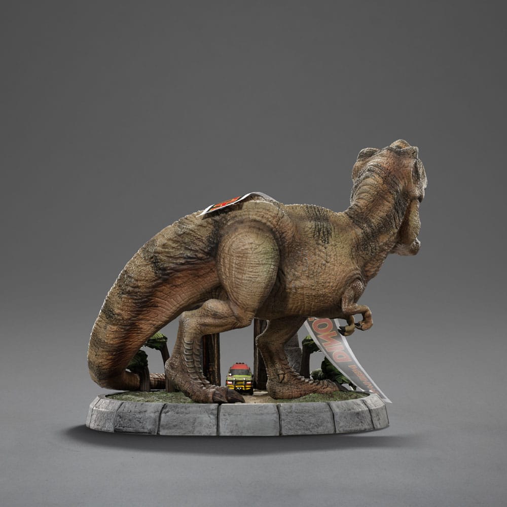 Jurassic Park Mini Co. PVC Figure T-Rex Illusion Deluxe 15 cm