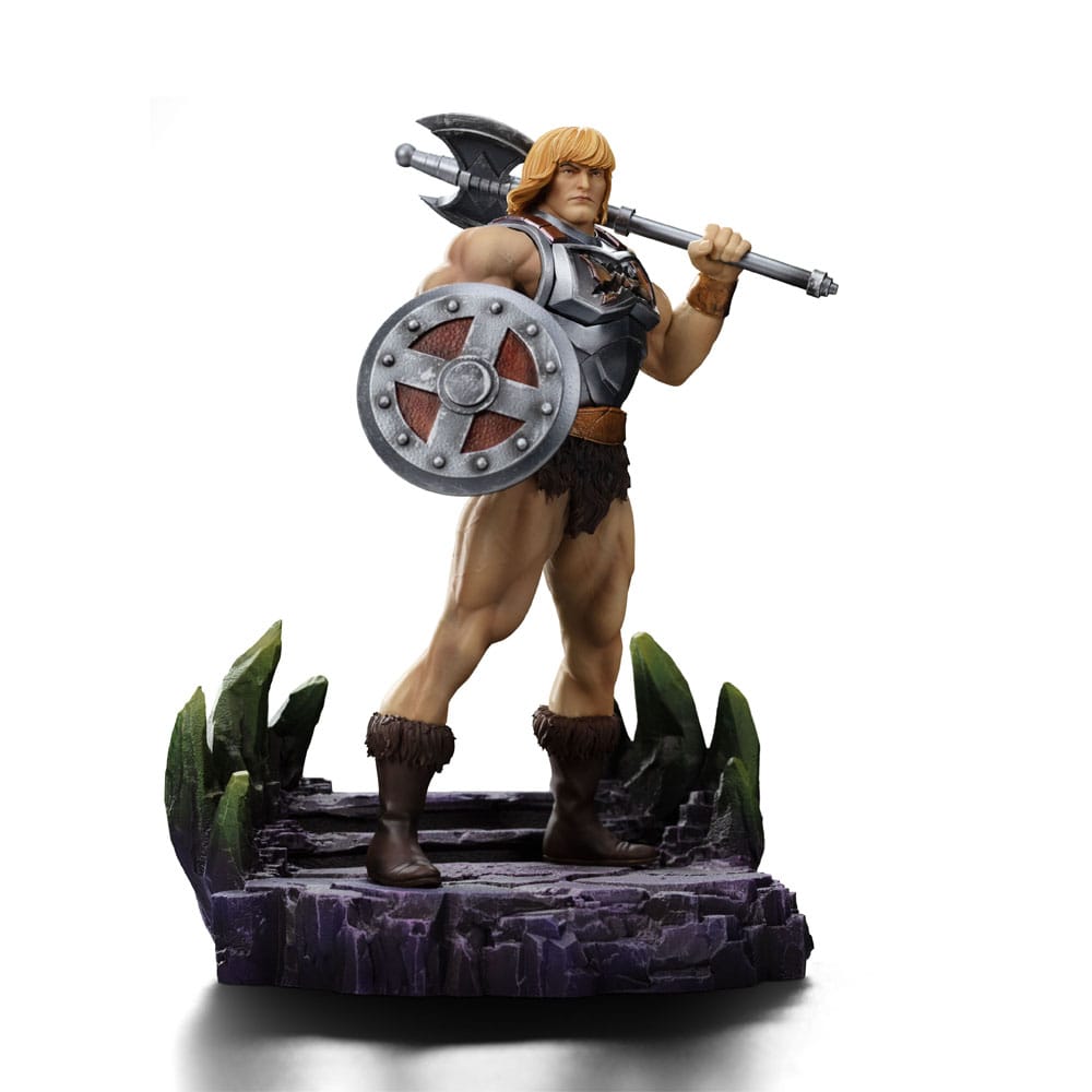Masters of the Universe Art Scale Statue 1/10 He-Man Battle Armor Version heo Exclusice 23 cm P045212