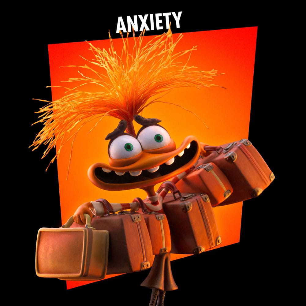 Inside Out 2 Art Scale Statue 1/10Anxiety 18 cm P045240