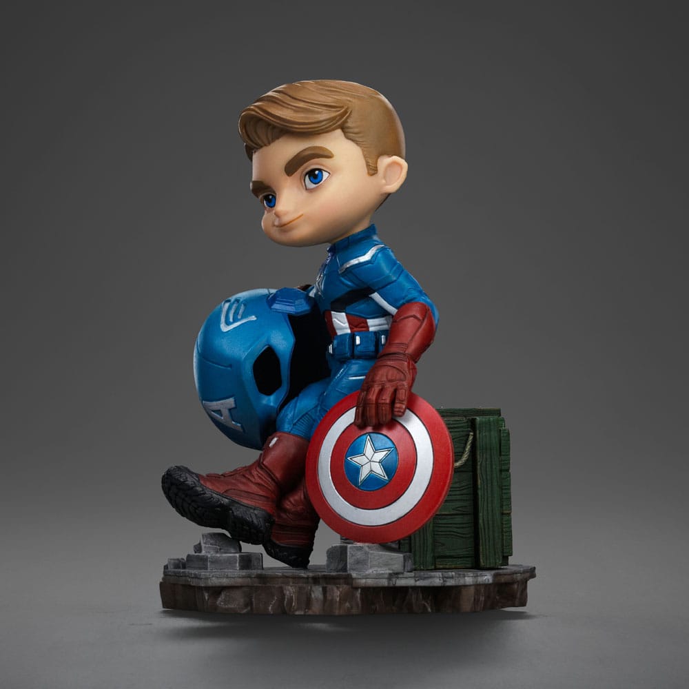 AVENGERS INFINITY SAGA MINI CO. PVC FIGURE CAPTAIN AMERICA 14 CM P045261
