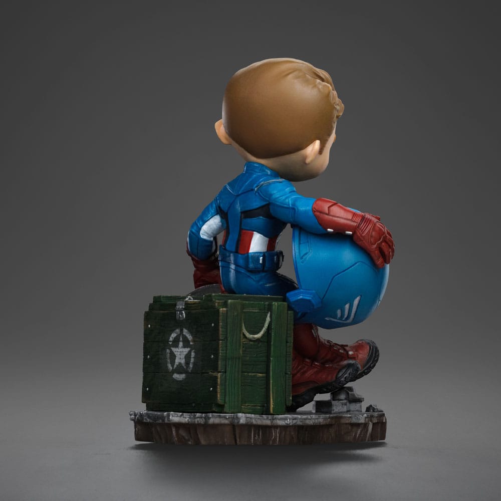 AVENGERS INFINITY SAGA MINI CO. PVC FIGURE CAPTAIN AMERICA 14 CM P045261