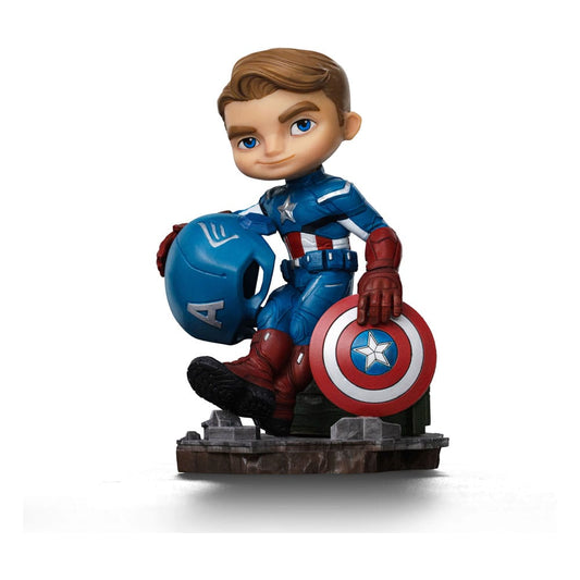 AVENGERS INFINITY SAGA MINI CO. PVC FIGURE CAPTAIN AMERICA 14 CM P045261