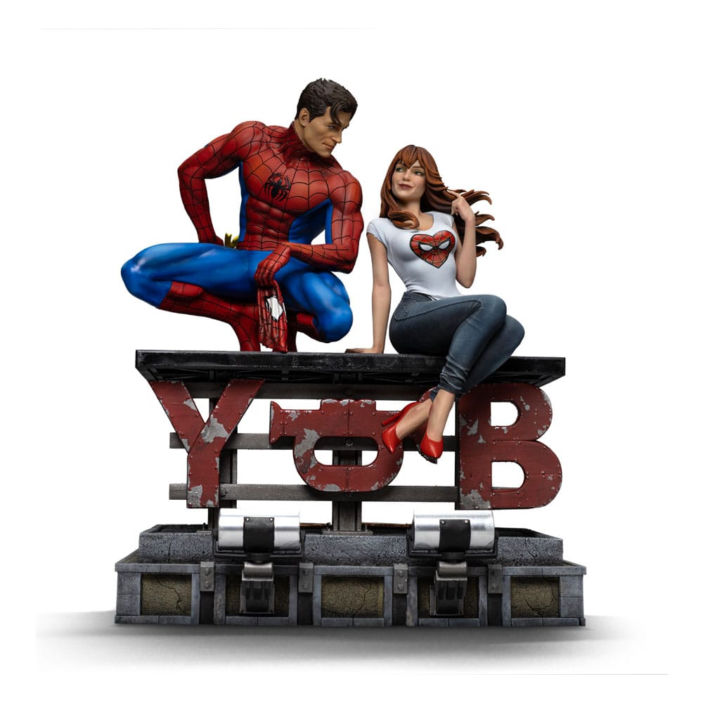 Spider-Man Diorama Art Scale Statue 1/6 Spider-Man and Mary Jane 35 cm P045290
