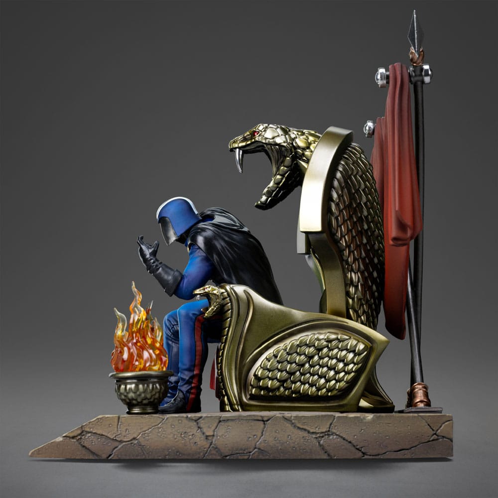 GI Joe Art Scale Statue 1/10 Cobra Commander 25 cm P045320