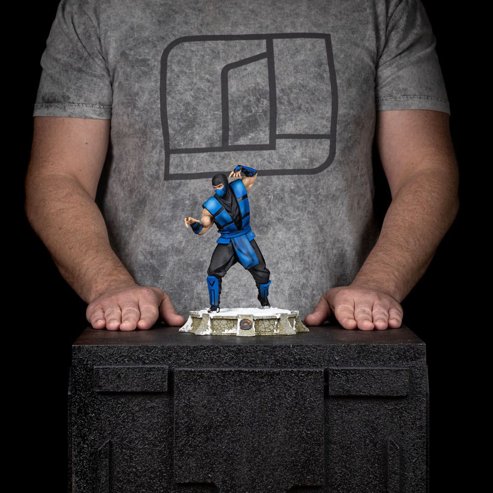 Mortal Kombat Art Scale Statue 1/10 Sub-Zero (Ninjas Collection) heo Exclusice 21 cm P045336