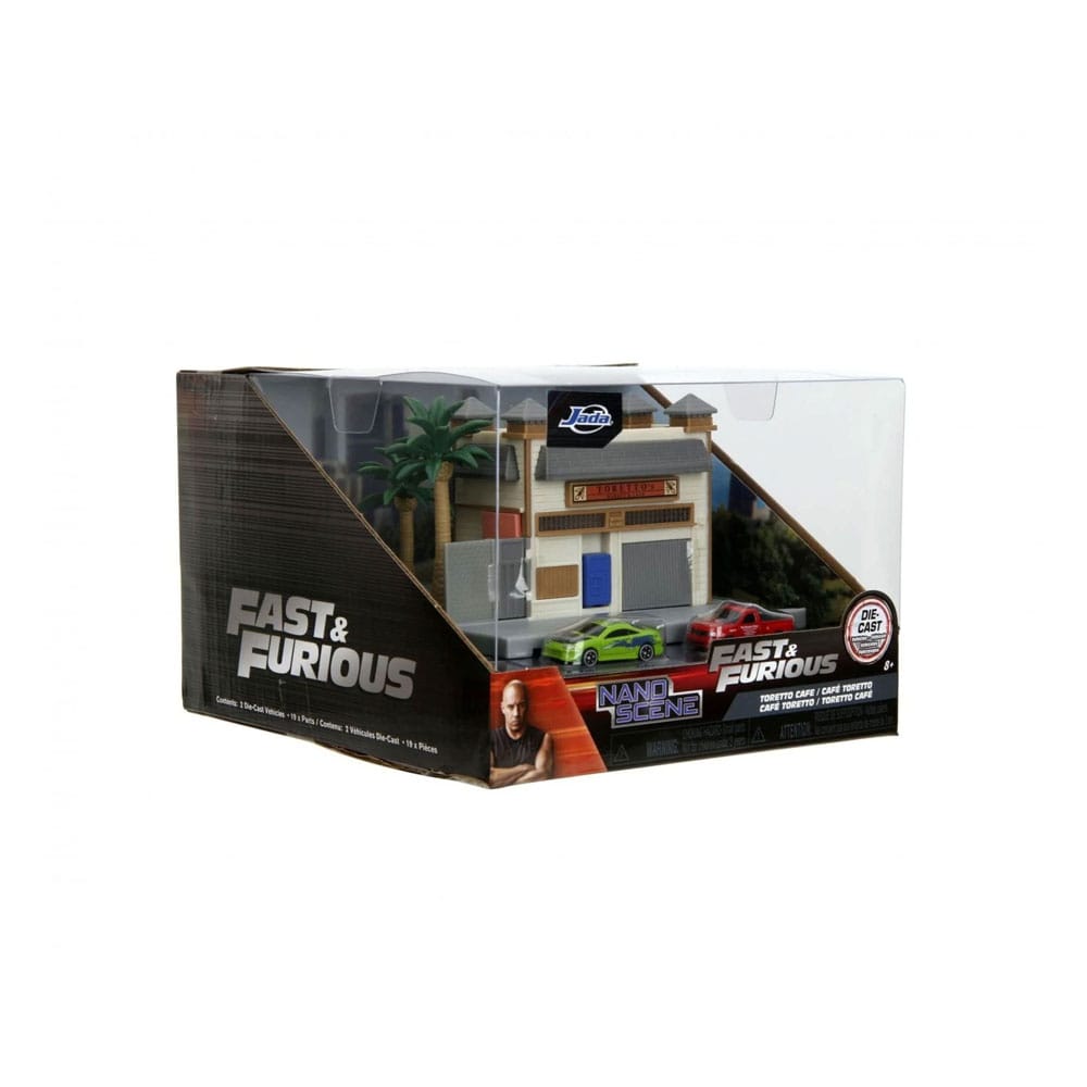 Fast & Furious Nano Metalfigs Nano Scene Toretto´s Cafe