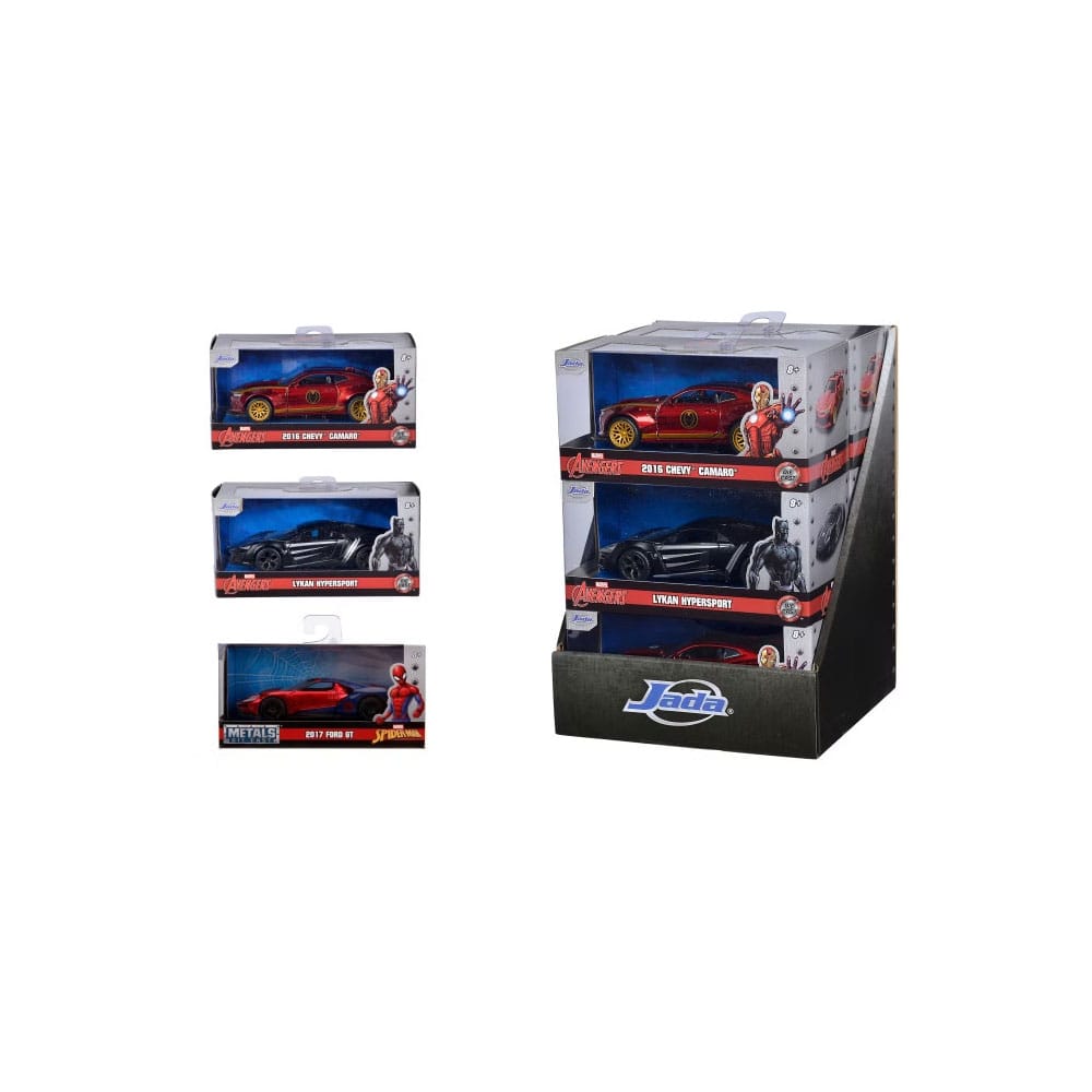 Marvel Vehicle 1:32 Assortment (6) P065856