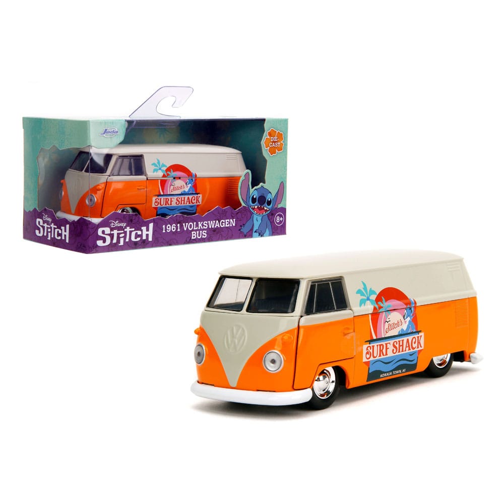 Lilo & Stitch Diecast Model 1/32 1961 VW Bus Stitch P045468