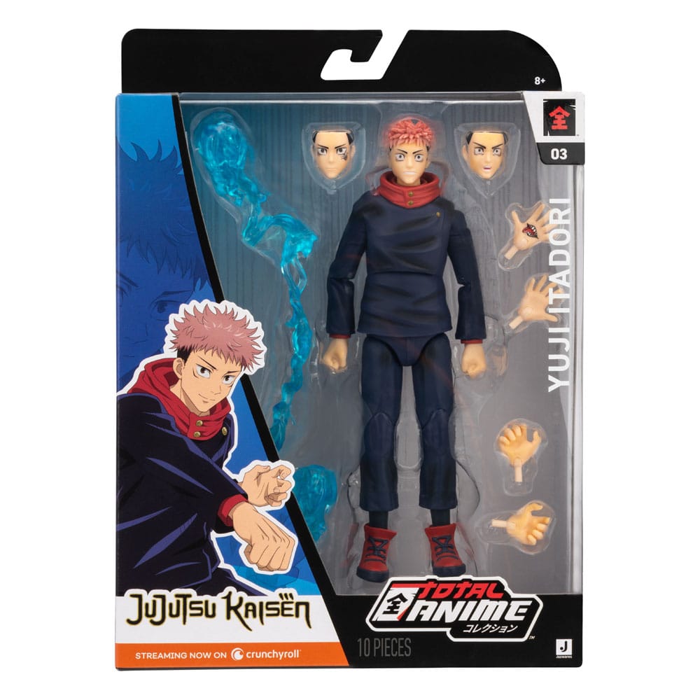 Jujutsu Kaisen Total Anime Action Figure Juji Itadori 17 cm P045520