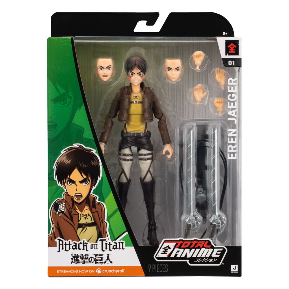 Attack on Titan Total Anime Action Figure Eren Jaeger 17 cm P045523