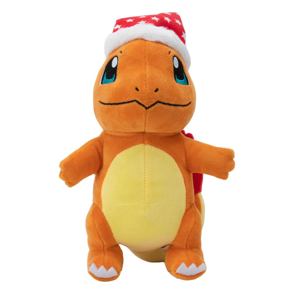 Pokemon Plush Figure Winter Charmander with Christmas Hat 20 cm