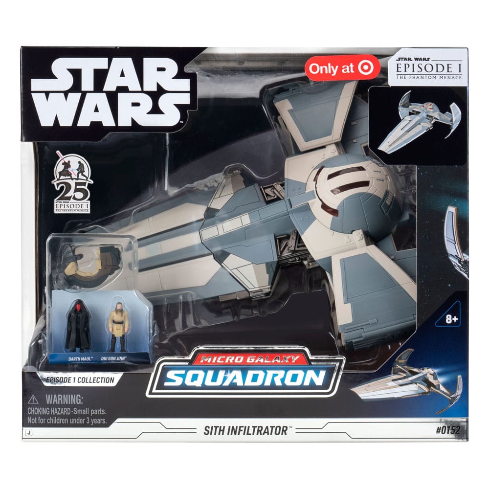 Star Wars Vehicle with Figure Deluxe Sith Infiltrator Episode 1 Collection 20 cm P045805