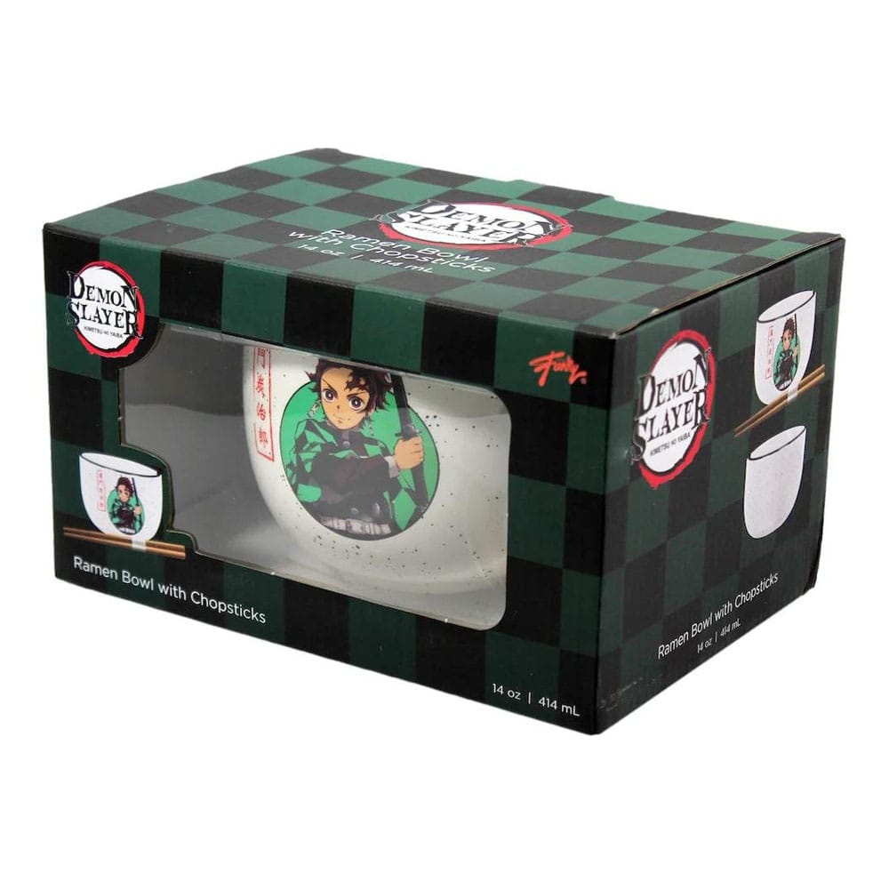 Demon Slayer Ramen Bowl with Chopsticks Tanjiro 414 ml P045818