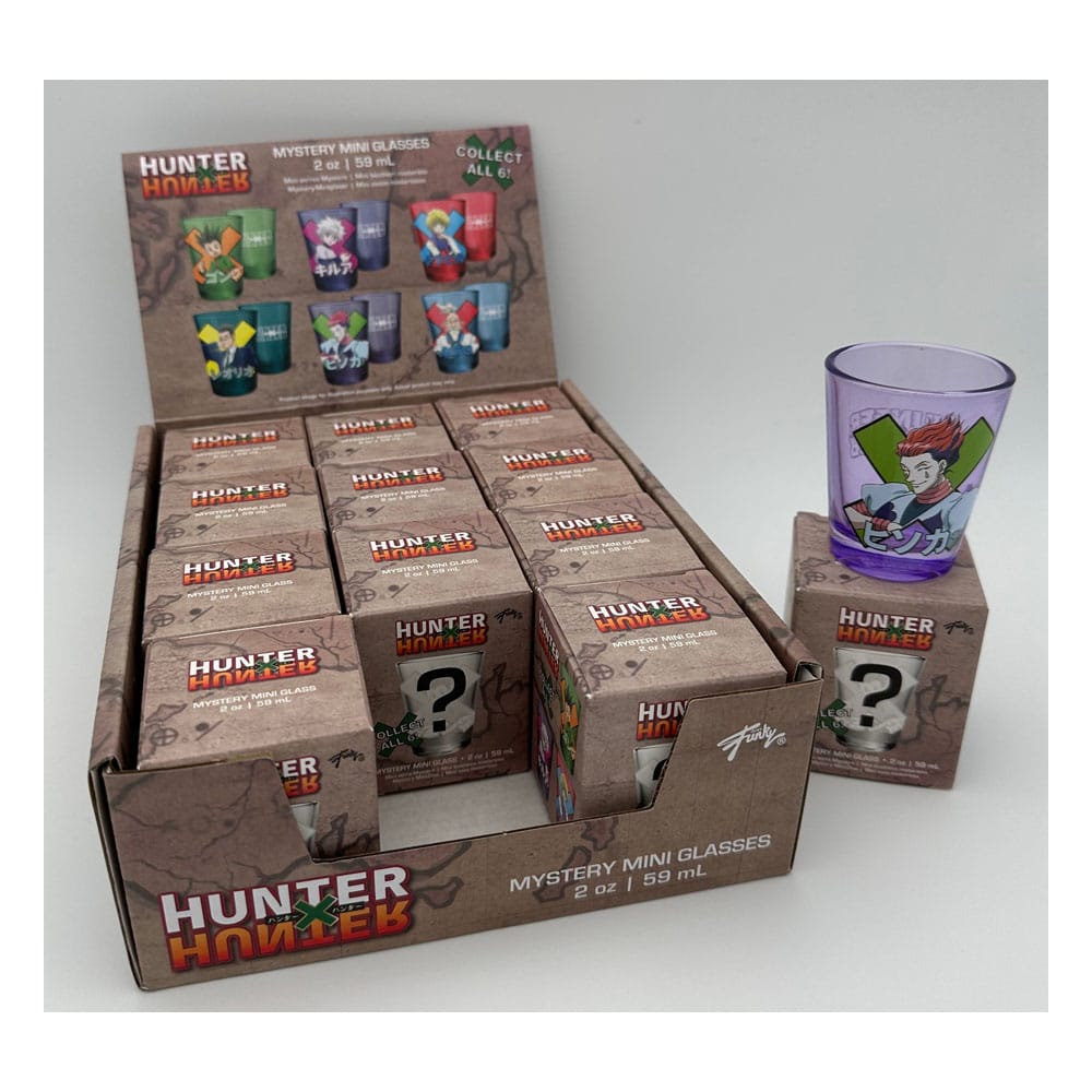 Hunter x Hunter Shot Glasses Blind Box (12) 59 ml P045827