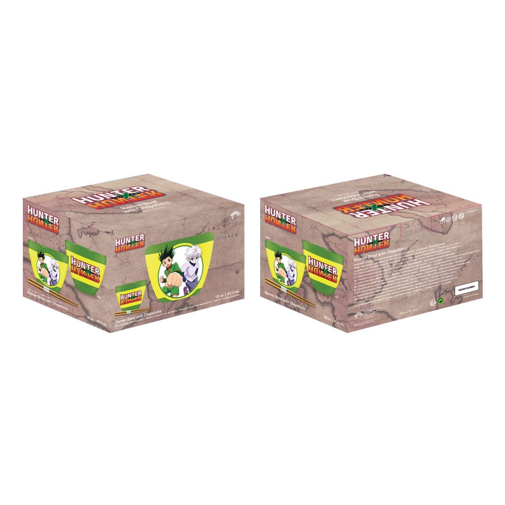 Hunter x Hunter Ramen Bowl with Chopsticks Logo 473 ml P045829