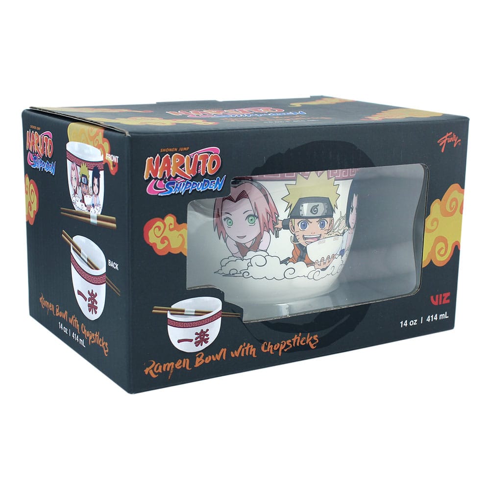 Naruto Shippuden Ramen Bowl with Chopsticks Team Seven 414 ml P045837