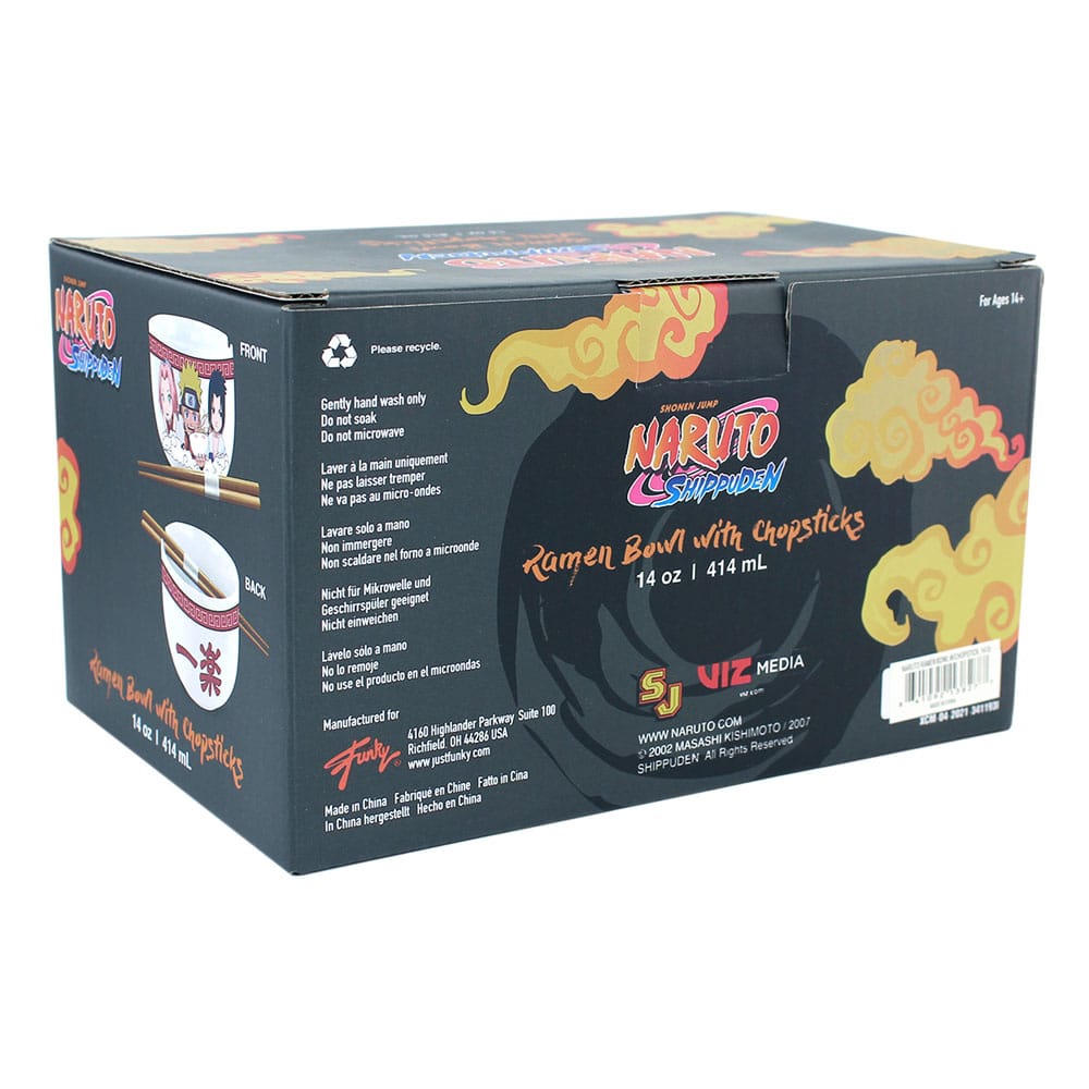 Naruto Shippuden Ramen Bowl with Chopsticks Team Seven 414 ml P045837