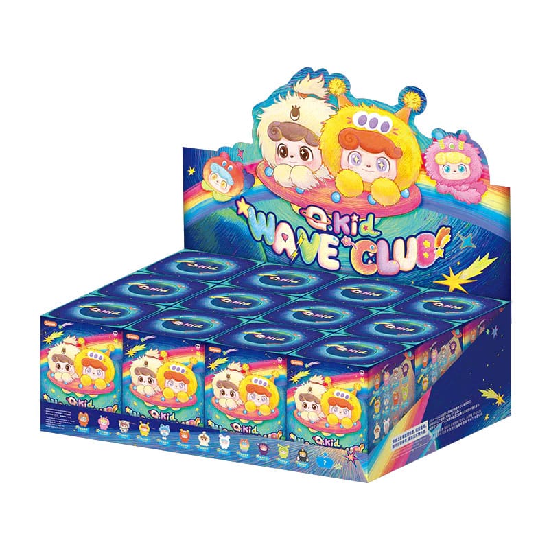 QKid: Wave Club Series Blind Box figure 8 cm Display (12) P067986